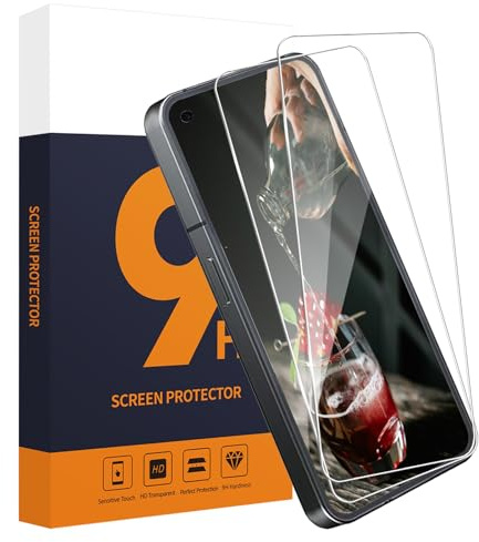 Carantee 2 Stück Schutzfolie für Panzerglas für Nothing Phone 1 5G Displayfolie, 9H Härte, 2.5D Kante Schutzglas, Keine Blasen, Sensitive Touch, Anti Kratzer, HD Nothing Phone 1 Displayschutzfolie