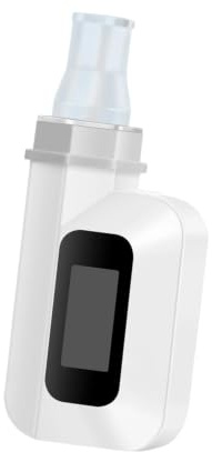 Instant Blow Test Digital Lung Capacity Tester, High Precision Air Pressure Sensor Spirometer, LCD Clear Display One-Click Start Portable Handheld Breathing Detector For Home Student Physical Exam