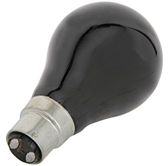 Black Light Bulb 75W B22 Bayonet