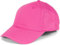 styleBREAKER Unisex 6-Panel Baseball Cap | gebürstete Baumwolle | Klettverschluss verstellbar | einfarbiges Basecap für Damen und Herren, Farbe:Pink