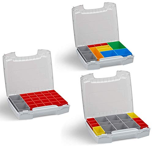 L-BOXX Sortimo Sparpaket Werkzeugkoffer-Set I-BOXX 72 bestückt mit 3er-Set A3 / H3 / I3