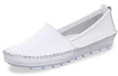 Gemini Damen Slipper weiß