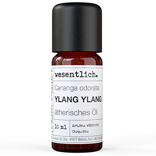 Ylang Ylang Öl - reines ätherisches Öl von wesentlich. - 100% naturrein aus der Glasflasche (10ml)