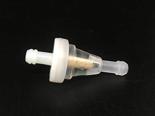 Boat Motor In-Line Fuel Filter 1/4 6MM Separator for Yamaha Tohatsu Nissan Mercury Mercruiser Quiksilver Honda Suzuki Marine Outboard 2/4-stroke Motor Engine