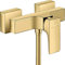 hansgrohe Duscharmatur Metropol , Aufputz Einhebel-Brausemischer, Polished Gold Optik