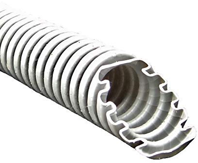 50m Wellrohr Leerrohr Elektrorohr Installationsrohr betonfest 750N grau M25