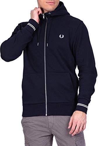 Fred Perry Zip Through Sweatshirt, Sportjackett - L