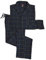 Hanes Men's 100% Cotton Flannel Plaid Pajama Top and Pant Set, Blackwatch Plaid, M