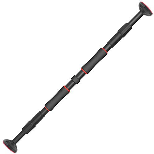 N-B Barre de Traction réglable pour, Barre de Traction sans vis, Multifonction Cadre de Porte Exercice Équipement pour Porte Cadres Entraîneur pour Abdominaux Dos Bíceps