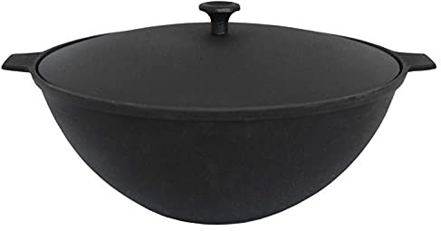 Kukmara Kasan Gusseisen 5 Liter Original Tatarskij Kazan Asien Wok Dutch Oven