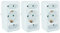 Afeld Elektro 3er Set Mehrfachstecker für Steckdose - 3fach Steckdose Verteiler - Steckdosenadapter 3fach - Steckdosenverteiler