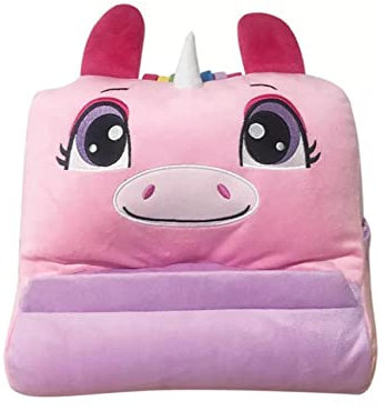 Colife Unicorn Mobile Phone/iPad/Tablet Holder Pillow, Children Plush Play PIllow,Reading Pillow Cushion in Bed Travel-Lazy for eReaders, Magazines, Kindle, Smartphones
