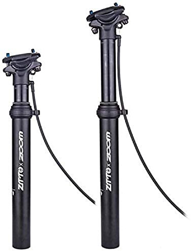 Federung Fahrrad Sattelstütze, MTB Rennrad Sattelwinkel verstellbare Sattelstütze 30,9 mm / 31,6 mm Dropper Sattelstütze, Reise-Fernbedienung Drop externe interne hydraulische Fahrradteile, extern