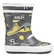 Aigle Baby Flac Play2, Stivali da Pioggia, Unisex - Bambini e ragazzi, Multicolore (Dino), 21 EU