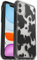 OtterBox Symmetry Clear iPhone 11 Case, Shockproof, Drop-Proof, Protective Slim Case, 3X Military Standard Tested, Cow Print