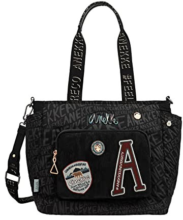 Anekke Shopper Damen-Handtasche – große Geldbörse aus Kunstleder mit 2 Griffen – Handtasche – Kollektion Voice Nature Woods – Accessoires und Accessoires für Damen – Maße 39 x 29 x 19 cm, bunt,