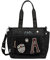 Anekke Shopper Damen-Handtasche – große Geldbörse aus Kunstleder mit 2 Griffen – Handtasche – Kollektion Voice Nature Woods – Accessoires und Accessoires für Damen – Maße 39 x 29 x 19 cm, bunt,
