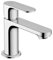 hansgrohe Rebris S - Waschtischarmatur mit Zugstangen-Ablauf aus Metall, energiesparend (CoolStart), Wasserhahn Bad mit Auslaufhöhe 84 mm, Waschtischmischer wassersparend (EcoSmart), Chrom, 72584000