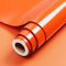 JAVIGA Vinylfolie Plotter Orange Plotterfolie Vinyl Rolle 30,5 x 183cm für Cricut, Wasserdichte Glänzende Selbstklebende Folie für DIY-Aufkleber, Dekoration, Geburtstag