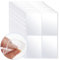 Photocard Binder Sleeves 20 Pack 160 Pockets A5 6 Ring Kpop Photocard Holder Photo Card Binder Sleeves Trading Card Clear Double-Sided 4 Pocket Photo Album Pages Game Cards Protector