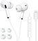 Coolden iPhone Kopfhörer mit Kabel In-Ear Kopfhörer HiFi Audio Stereo Anschluss Ohrhörern mit Mikrofon und Lautstärkeregler Kompatibel mit iPhone 14/13/12/11/X/XS/SE/XR/8/7 Weiß