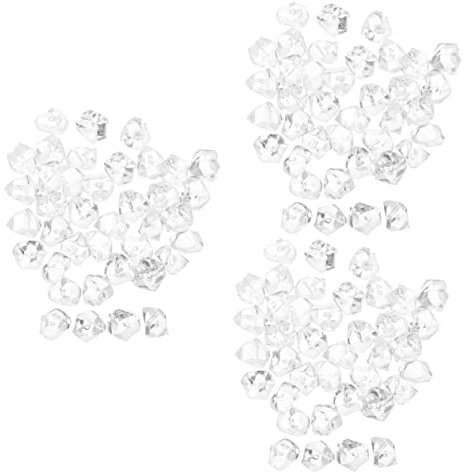 PRETYZOOM 120 STK DIY-Diamant Personalised Kinder bastelset phonecase Diamanten gefälschte Juwelen Strasssteine mit Flacher Rückseite zum Basteln Kieselsteine für Vasen Harz
