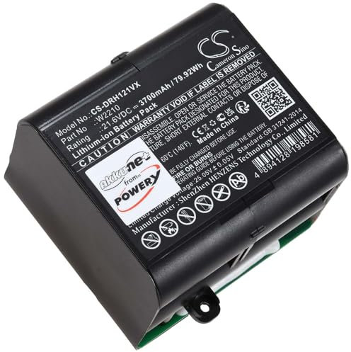 Batteria per aspirapolvere a mano Dreame H12 Pro Plus, 21,6 V, agli ioni di litio