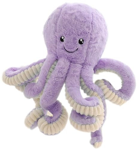 Gustaw Teddybär Groß XXL Krake - Plüschbär, Kuschelbär XXL Plüschtier, Spielgefährte und Deko in einem - Stofftier, Plüschtier Kuscheltier Teddy (Lila, 80cm)