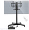 FLOATD Support TV motorisé - Support de Montage TV au Plafond réglable, avec télécommande Support TV motorisé, pour téléviseur Grand écran 26-70 Pouces (Taille : 120 cm) (70 cm)