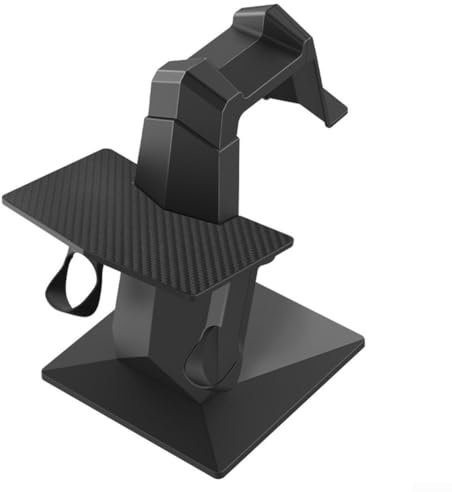 Stylish VR Headset Holder for Quest 2/3/3S Accessories - Space Saving Stand,It adds a touch of style to your VR gaming experience while keeping your headset neatly stored and displayed.(black)
