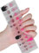 Glow In Dark Nails Art Stickers Halloween Nails Strips Full Nails Wrap Semi Cured Nails Strips Nails Art Decoration