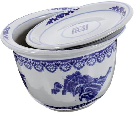 YARNOW 1 Juego Maceta De Cerámica Jardinera Jardinera De Riego Automático Plantas Falsas Soporte para Plantas Casa Envase Suculento Platillo Bol Macetero De Esquina Interior