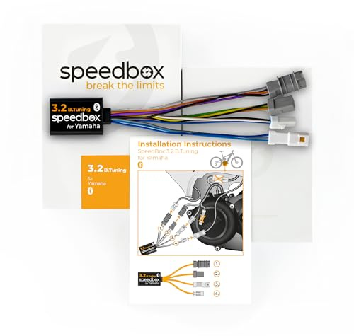 SpeedBox 3.2 Bluetooth E-Bike Leistungsmodul, Yamaha PW-Serie | Einstellbare Assistenzgeschwindigkeit, SpeedBox Connect App, Kompatibel mit PW-X, PW-SE, PW-TE, PW-X2, PW-ST
