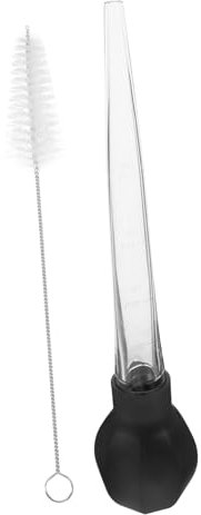 Garneck 1 Set Grillpinsel Tropfer Öl-/flüssigkeitstransfer Präzise Messung Auslaufsichere Glühbirne Einfach Zu Verwenden Für Die Arbeit