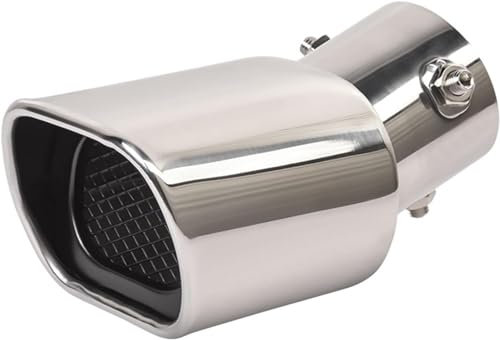 Ka6MDg Auspuffendrohr Edelstahl Endschalldämpfer Endrohr für Smart Fortwo Forfour 453 451,Auto-Auspuffendrohr Auspuffendrohr,A