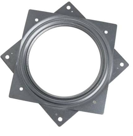OZXZH 1PCS Square Bearing Swivel Plate Turntable 3/4/6 Rack Desk Tool(71MM)