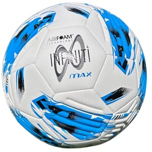 Samba Infiniti 4 MAX Training Football 2025 | Highly Durable Grass & Astro Ball | Made with AirFoam™| 32 Panels | Available in Size 3, 4 & 5