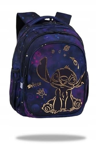 Goldkids - Rucksack Schulrucksack Teenager Kinderrucksack für Jungen und Mädchen Ranzen Tornister Schulltasche - Stitch Motiv