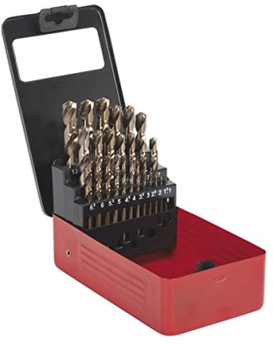 Sealey Metric Cobalt Drill Bit Set (25 Pieces) - AK4702