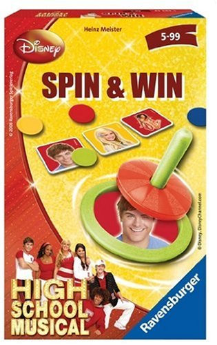 Ravensburger 23283 - High School Musical: Spin & Win Mitbringspiel