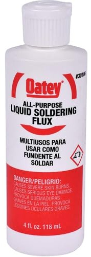 Oatey 4 oz. Lead-Free Liquid Soldering Flux Ammonium Chloride 1 pc.