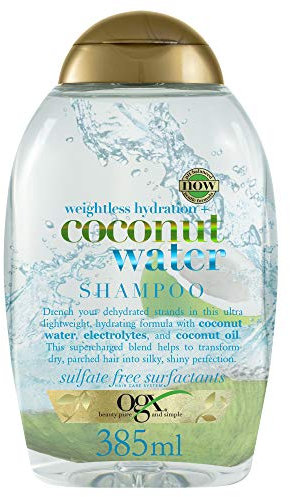 OGX Weightless Hydration + Coconut Water Shampoo, 385 ml