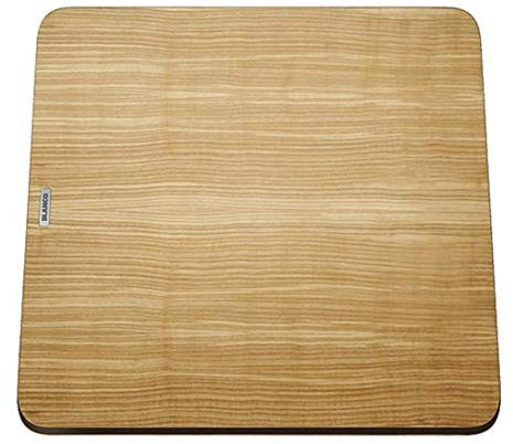 BLANCO Esche-Compound-Schneidbrett | 402 x 382 mm | Passend zur ZENAR XL 6 S DampfgarPlus