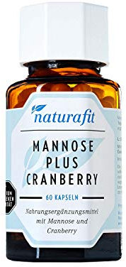 naturafit Mannose plus Cranberry Kapseln, 60 St. Kapseln
