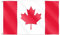 SHATCHI Drapeaux nationaux de 1,5 x 0,9 m pour événements, pub, Barbecue - Décorations pour Rugby, Cricket, Football, Sports de Football 2023, bannière de Support pour Supporter, Polyester, Canada