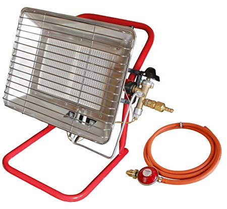 Portable Propane Gas Heater Site & Workshop Heater Spark Ignition flame failure