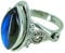 Bague en labradorite artisanale Navya, bague de promesse faite à la main en argent sterling 925 avec labradorite pour femme, pierre précieuse marquise naturelle, taille de bague 44 à 64