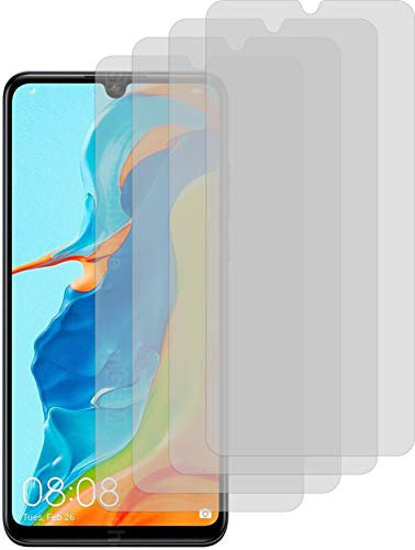 4ProTec I 4X Schutzfolie KLAR passgenau für Huawei P30 Lite New Edition - Bildschirmschutzfolie Schutzhülle