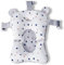 vreplrse Babybaden Krankenpflege Safety Badewanne Unterstützung Matte Netting Tragbare Reisekomfort Neugeborenen Kissen Pad Zubehör, Weißer Stern