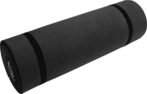 normani Isomatte mit Aluminiumbeschichtung, Beste Isoliereigenschaften/Alu Farbe Schwarz